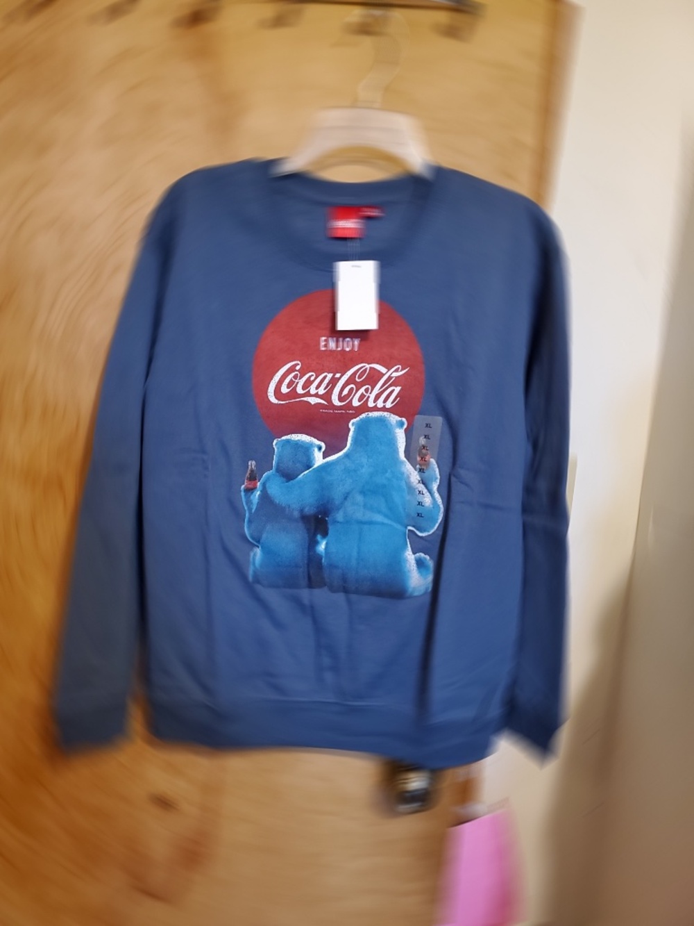 #131 Coca cola sweatshirt